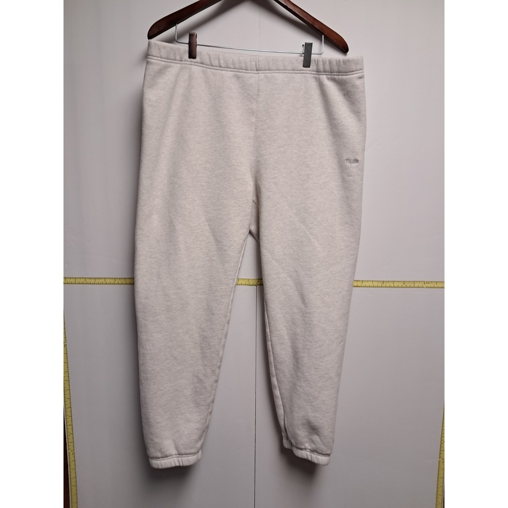 Womens Aritzia Light Gray Fleece Swestpants-Cozy Fit. Size XL - Picture 2 of 7